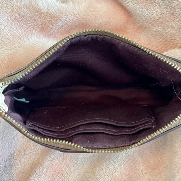 Tan Coach Wristlet - Picture 3 of 3